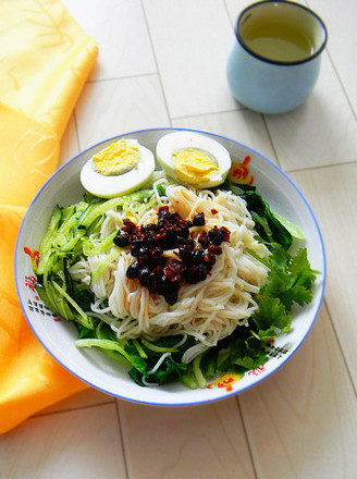 Noodles with Spicy Bean Sauce recipe