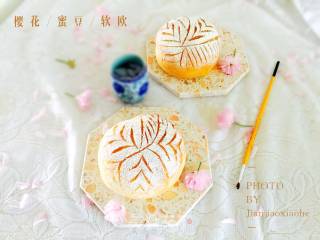 # Fourth Baking Contest and is Love to Eat Festival#romantic Sakura Honey Bean Ruan Ou recipe