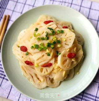 【shandong】ginger Lotus Root Slices recipe