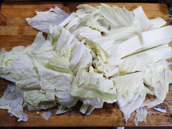 Braised Gluten with Cabbage recipe