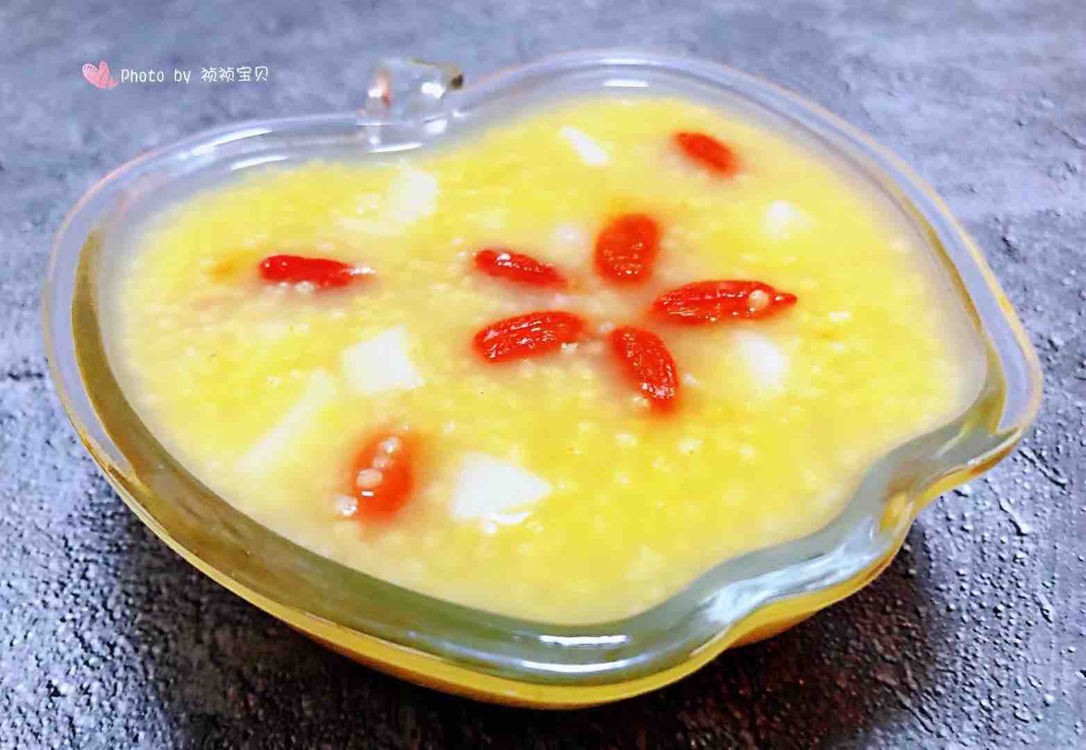 Millet Porridge with Chinese Yam and Wolfberry recipe