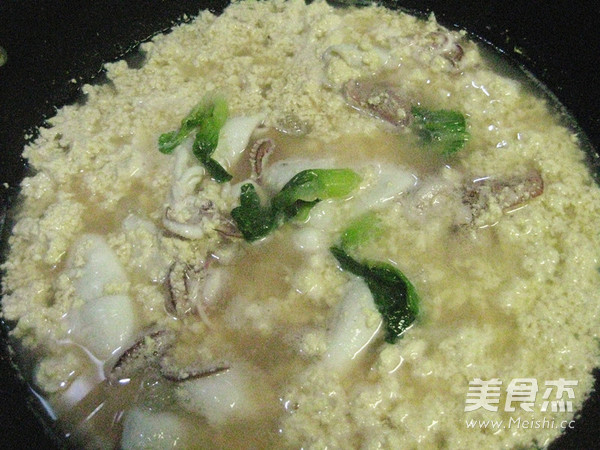 Jiaodong Pen Tube Fish Stewed Tofu recipe