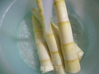 Braised Bamboo Shoots with Oil recipe