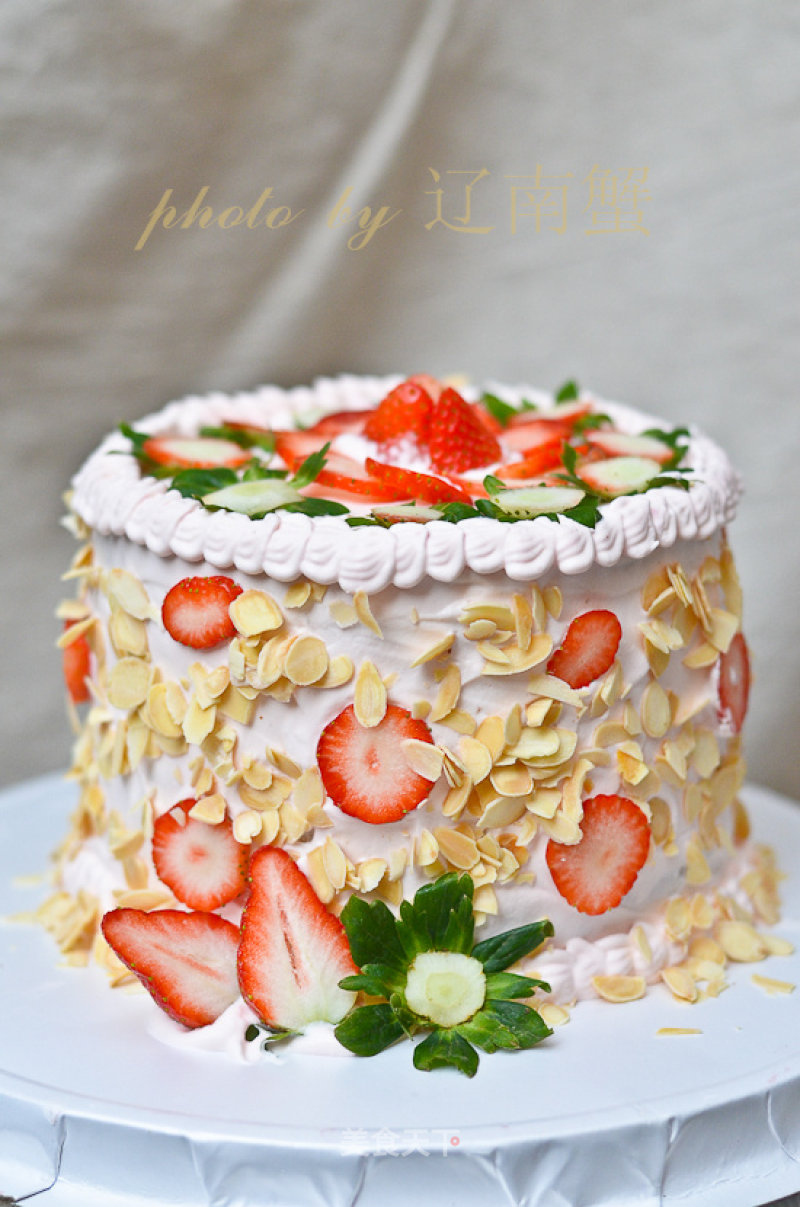 Strawberry Cream Cake recipe