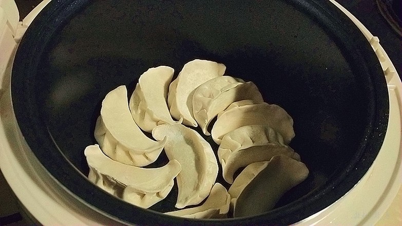 Lazy Pot Sticker Dumplings recipe