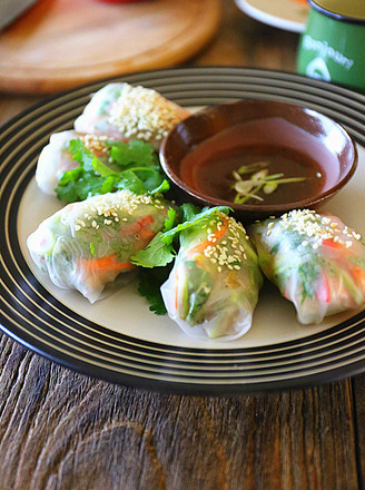 Vietnamese Style Vegetable Rolls recipe