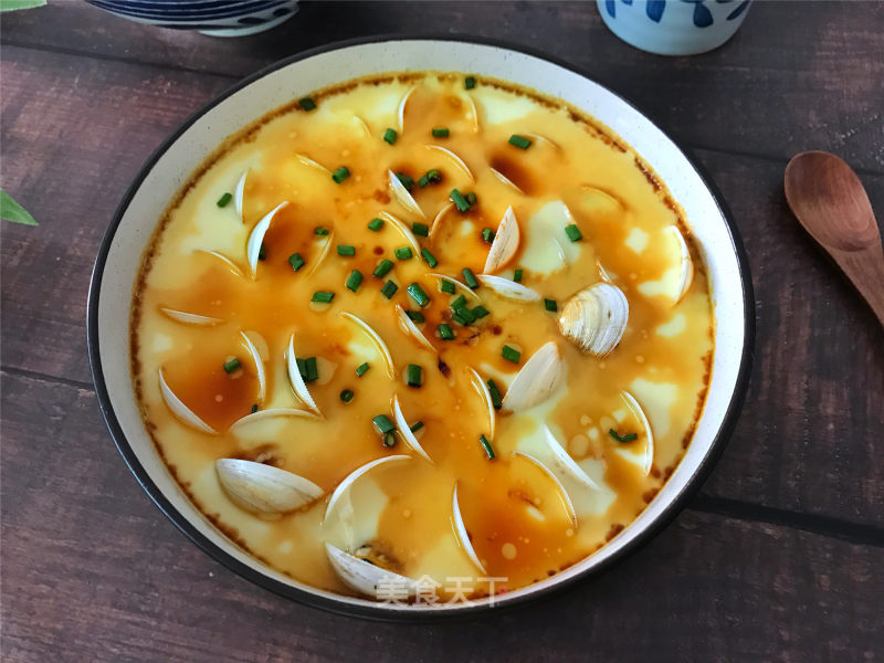 Clam and Egg Custard recipe