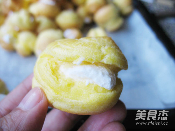 Ice Cream Soft Puffs recipe