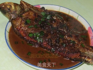 Braised Bream with Black Bean Sauce recipe