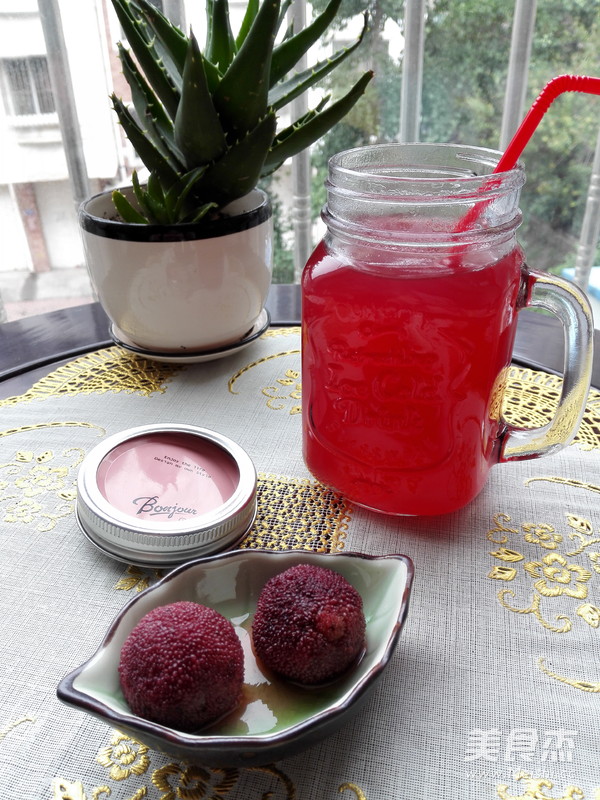 Bayberry Juice for Summer Refreshing Drink recipe