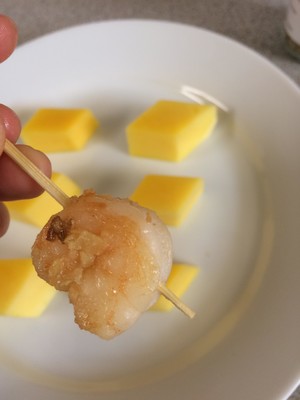 Appetizer | Toothpick Mango Shrimp recipe