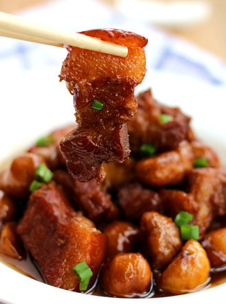 Braised Pork with Chestnut recipe