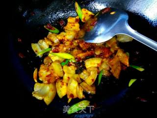 Pork Belly with Hot Pepper and Carrot recipe