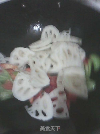 Stir-fried Lotus Root recipe
