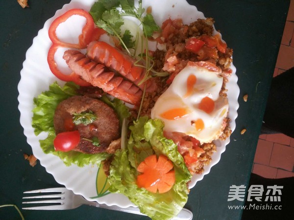 Western Fried Rice Set recipe