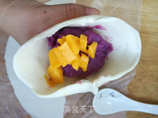 Simple Purple Potato Pie recipe