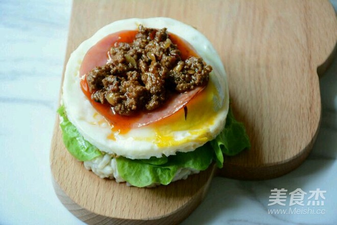 Rice Burger recipe