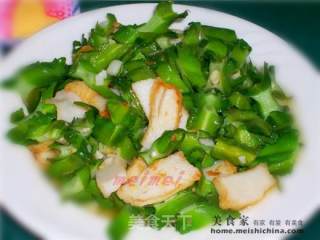 Home Cooking @@清炒四连豆 recipe