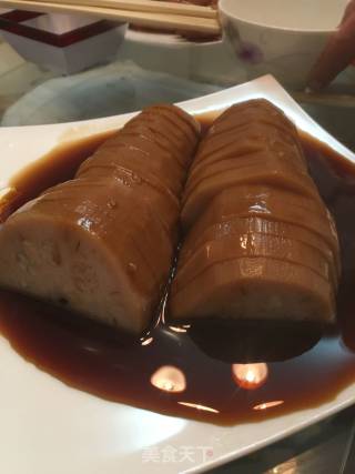 Brown Sugar Glutinous Rice Lotus Root recipe