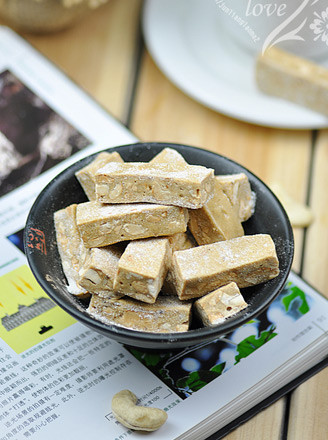 Coffee Cashew Nougat recipe