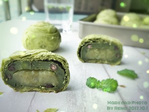 Matcha Crisp Filling-matcha Honey Bean Mint Mochi recipe