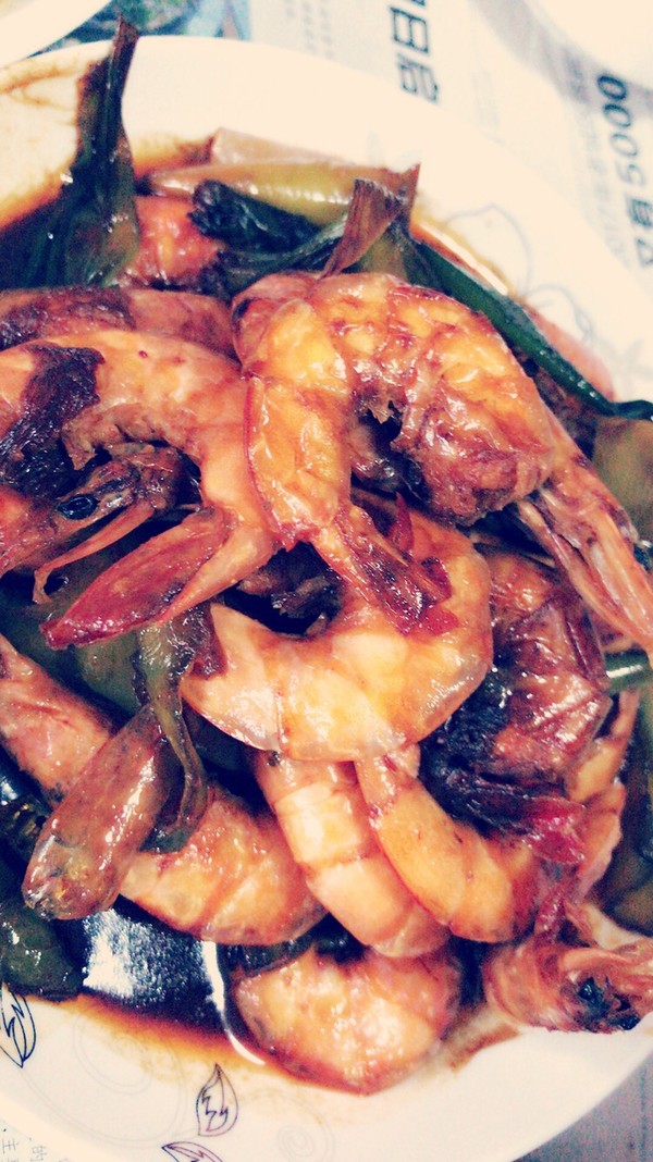 Braised Prawns recipe