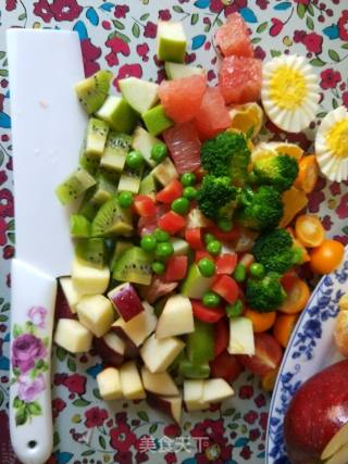 Home Feast Vegetable and Fruit Salad recipe