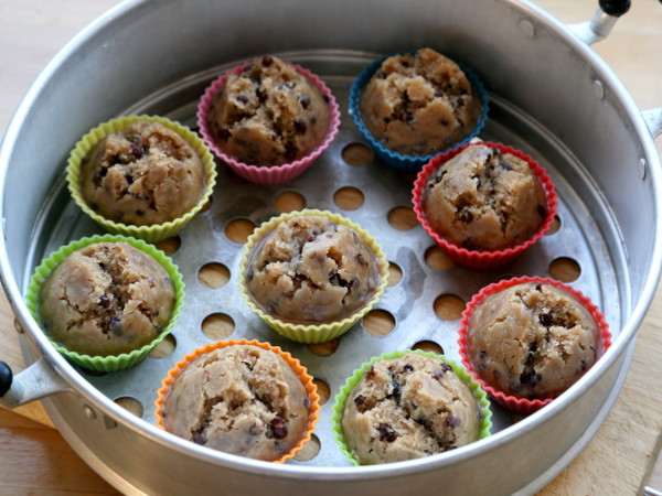 Brown Sugar and Red Bean Hair Cake recipe