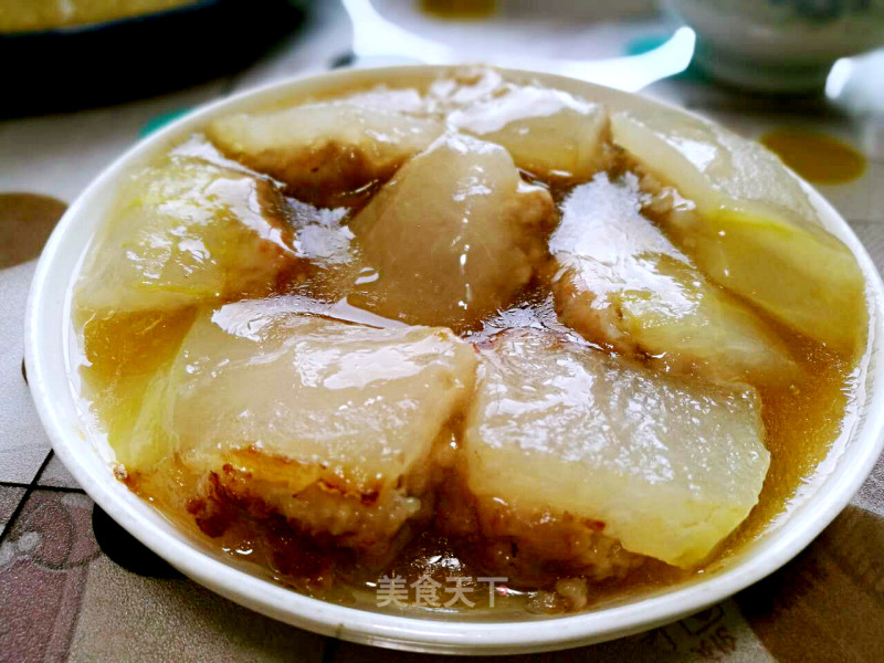 Fried Stuffed Winter Melon Box recipe