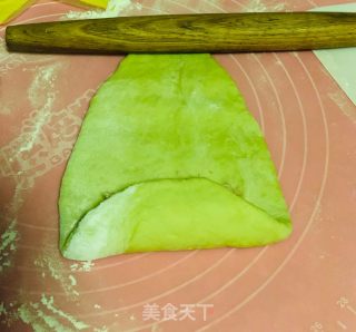 Chicken Floss Cheese Cucumber Bread recipe