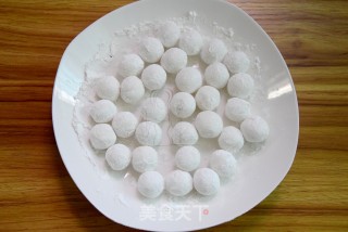 Taste Salty Glutinous Rice Ball Soup recipe