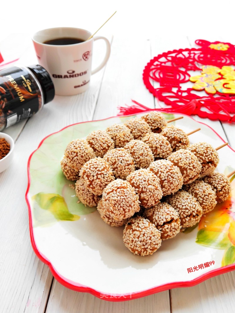 Sesame Coffee Skewers