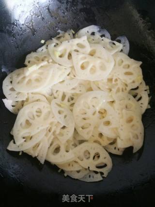 Vegetarian Fried Lotus Root Slices recipe