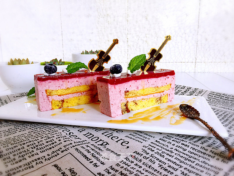 #aca烤明星大赛#raspberry Mousse recipe