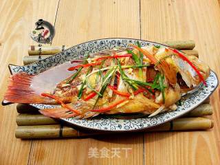 Steamed Red Carving recipe