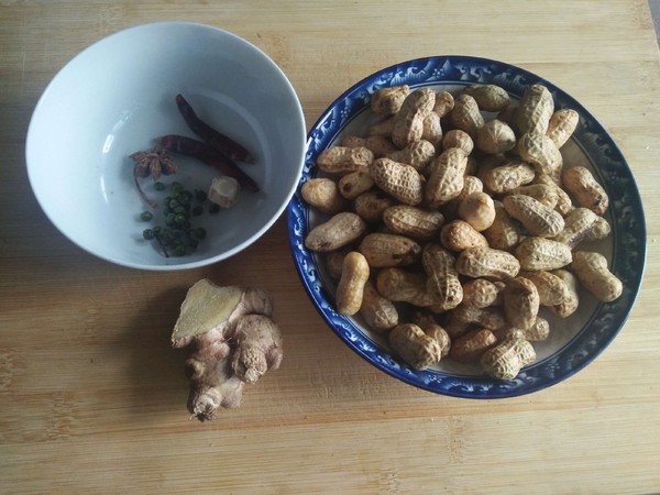 Boiled Spiced Tender Peanuts recipe