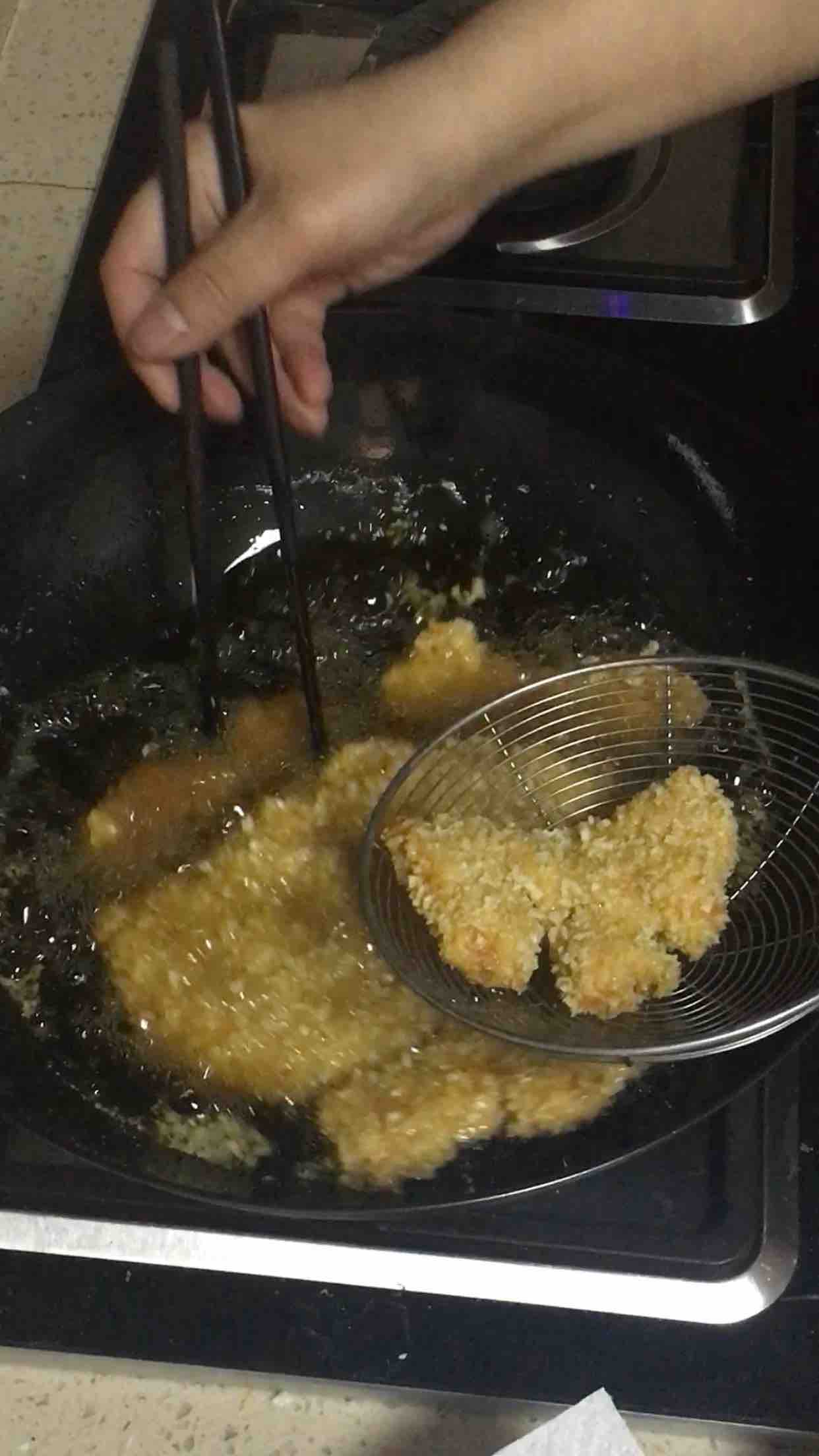 Crispy Chicken Soba recipe