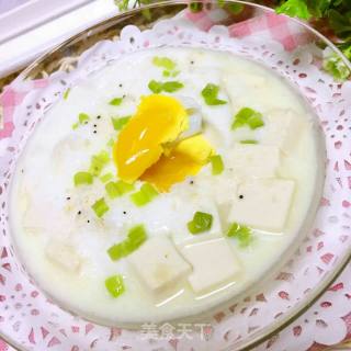 Baby Food Supplement [egg Steamed Tofu] recipe