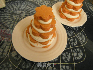 Cream Cake Tower recipe