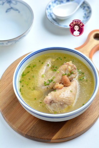 Scallop Chicken Soup