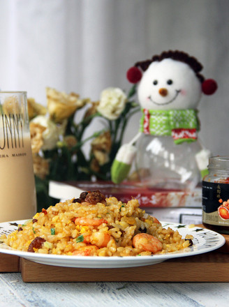 Fried Rice with Shrimp Xo Sauce recipe