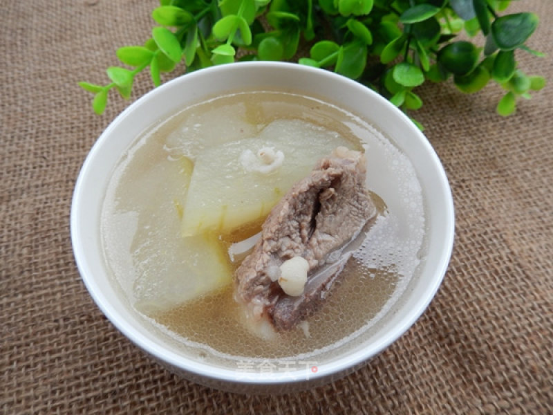 Winter Melon and Barley Bone Soup recipe
