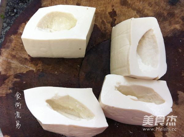 Claypot Baked Stuffed Tofu recipe
