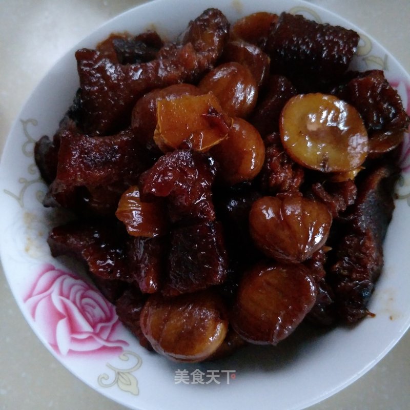 Braised Pork with Chestnut recipe