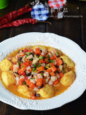 Three Fresh Tofu with Sauce recipe