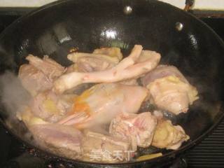 Flying Duck with Yam in Pot recipe