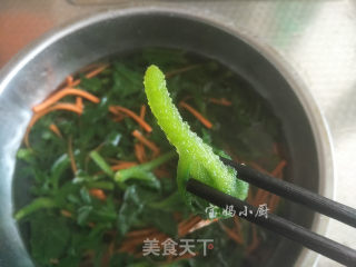 #春食野菜香# Chilled Ice Grass recipe