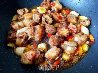 Hot and Sour Taro Pork Ribs recipe