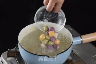 Handmade Taro Balls recipe