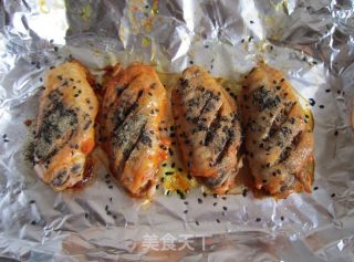 Grilled Chicken Wings with Black Pepper recipe